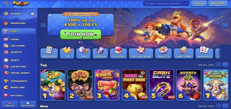 Explore pistolo casino online