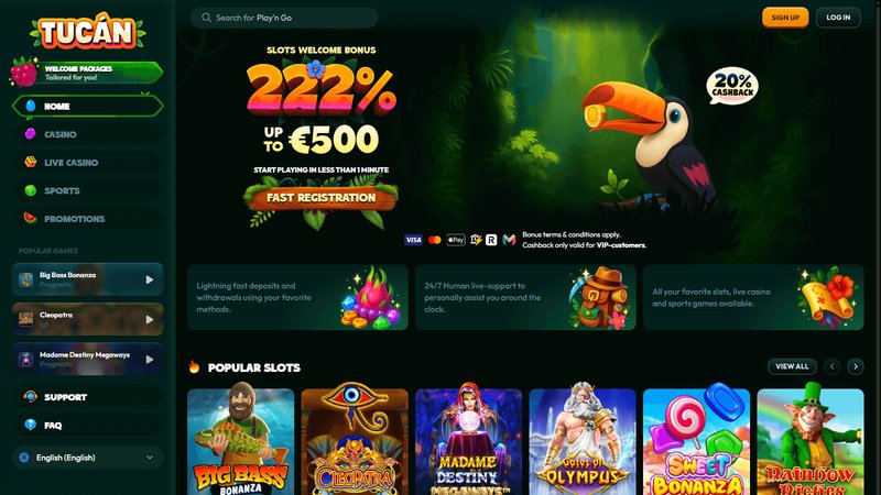A look at tucan casino online